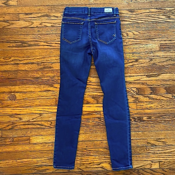 Jordache Jeans Super Skinny Medium Wash Denim Jeggings Size 12 - Picture 2 of 3
